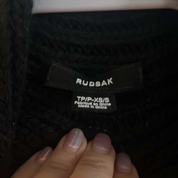 RUDSAK SLEEVELESS SYMMETRICAL SWEATER - Picture 2 of 6